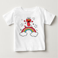 Elmo Rainbow Doodley Graphic