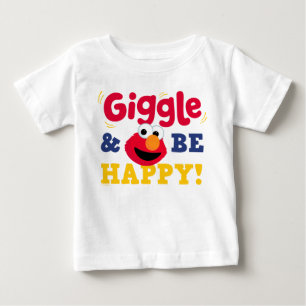 T-shirt Pour Bébé Elmo Rire et être Heureux