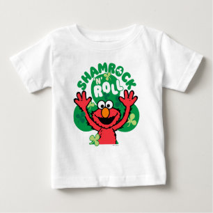 T-shirt Pour Bébé Elmo Rouleau "N" shamrock