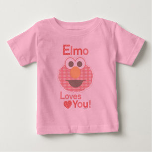 T-shirt Pour Bébé Elmo T'aime