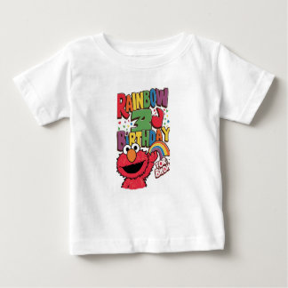 T-shirt Pour Bébé "Elmo's Rainbow Birthday Bash : 3ème édition !"