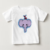 T-shirt Pour Bébé Ely F & Ant™ (Devant)