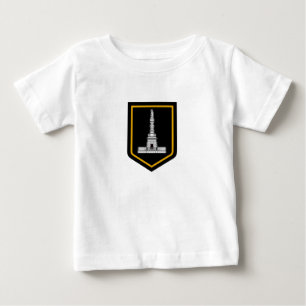 T-shirt Pour Bébé Emblème de Baltimore, T-shirt bébé Maryland