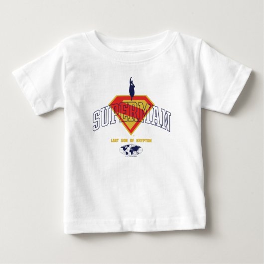 T-shirt Pour Bébé Emblème du Dernier Fils de Krypton (Devant)