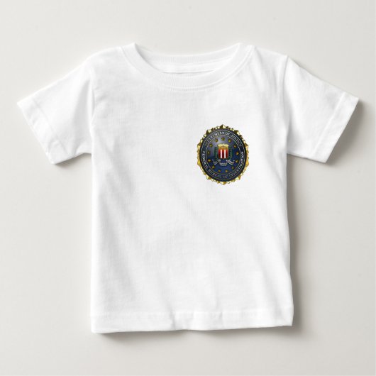T-shirt Pour Bébé Emblème du FBI (Devant)