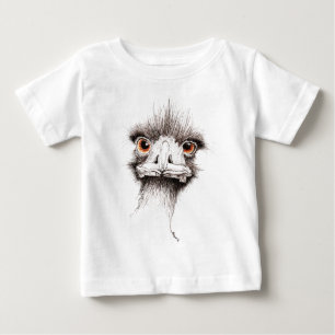T-shirt Pour Bébé Émeu par Inkspot