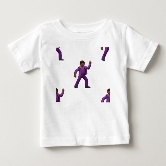 T-shirt Pour Bébé Emoji Dancing Man (Devant)