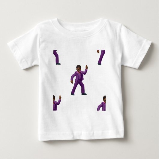 T-shirt Pour Bébé Emoji Dancing Man (Devant)