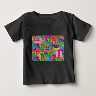 T-shirt Pour Bébé emoji joyeux pod'anniversaire