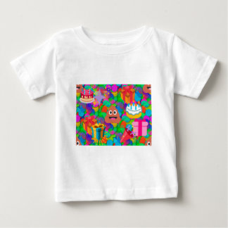 T-shirt Pour Bébé emoji joyeux pod'anniversaire