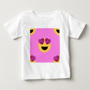 T-shirt Pour Bébé émoticône