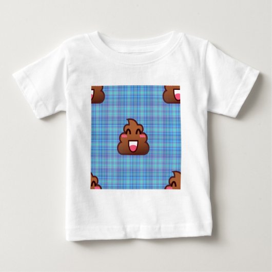 T-shirt Pour Bébé émoticône (Devant)