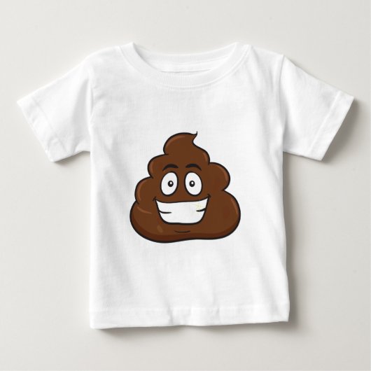 T-shirt Pour Bébé émoticône (Devant)