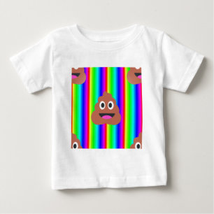 T-shirt Pour Bébé émoticône arc-en-ciel