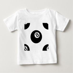 T-shirt Pour Bébé émoticône huit balles