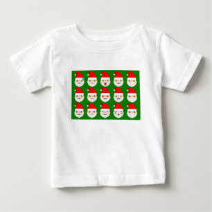 T-shirt Pour Bébé émoticônes père Noël