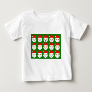 T-shirt Pour Bébé émoticônes père Noël