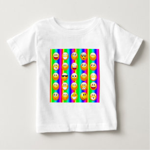 T-shirt Pour Bébé émotion arc-en-ciel