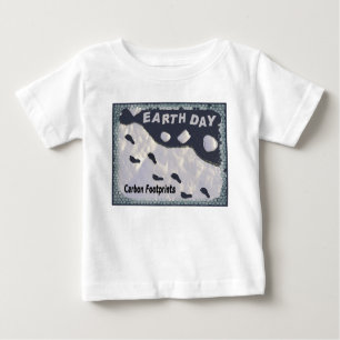 T-shirt Pour Bébé Empreintes Carbone