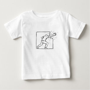 T-shirt Pour Bébé En dehors des lignes