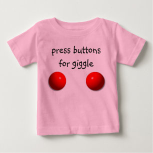 T-shirt Pour Bébé Encouragez le rire bébête
