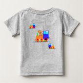T-shirt Pour Bébé Enfant Aventurier - Amusant (Dos)
