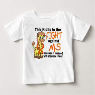 T-shirt Pour Bébé Enfant dans le combat contre la sclérose en