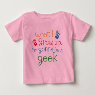 T-shirt Pour Bébé Enfant de geek (avenir)