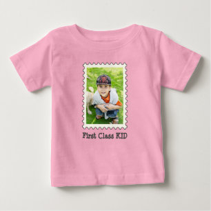 T-shirt Pour Bébé ENFANT DE PREMIÈRE CLASSE Meilleur Enfant Timbre-P