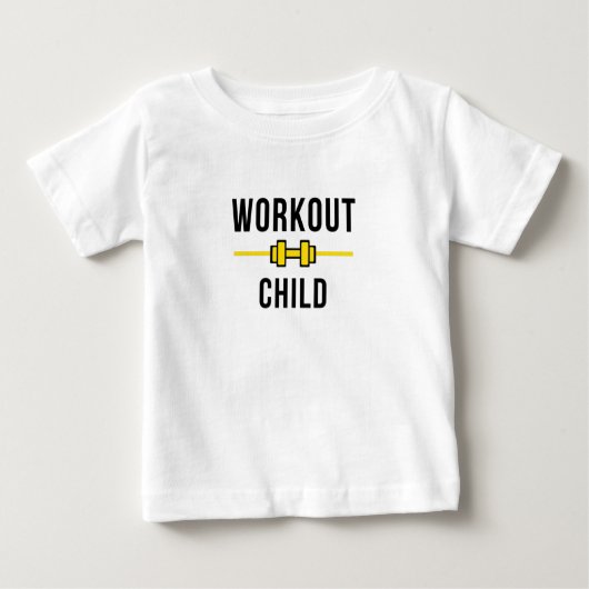T-shirt Pour Bébé Enfant d'entraînement (Devant)