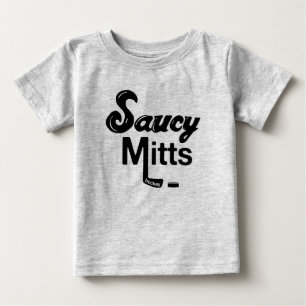 T-shirt Pour Bébé Enfant en bas âge hardi d'hockey de gants