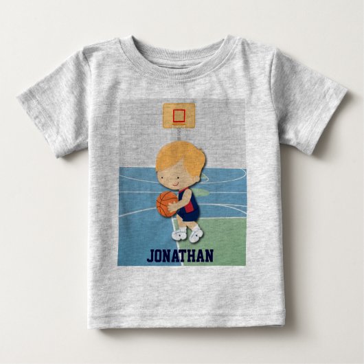 T-shirt Pour Bébé Enfant en bas âge personnalisé de bande dessinée (Devant)