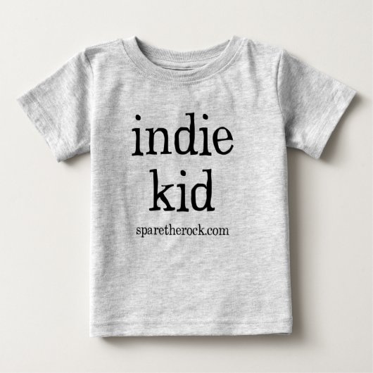 T-shirt Pour Bébé Enfant indépendant (Devant)