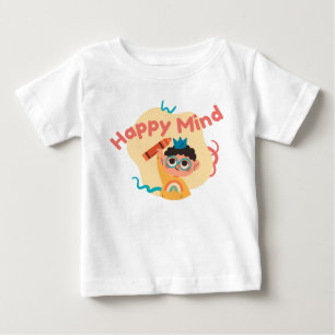 T-shirt Pour Bébé Enfant jouant avec des crayons