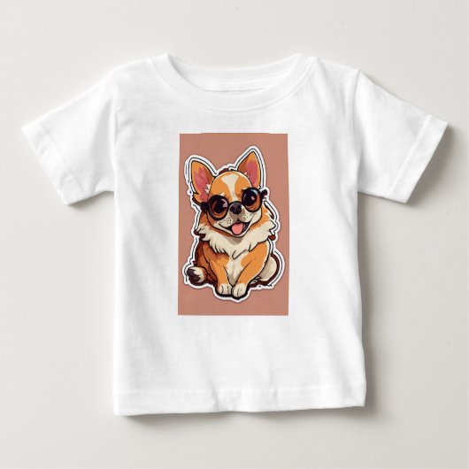 T-SHIRT POUR BÉBÉ ENFANTS, BÉBÉ-TSHIRT, STYLE BÉBÉ, BUNNY-DESIGN-VÊT (Devant)