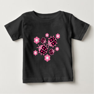 T-shirt Pour Bébé Enfants Coccinellidae ladybug