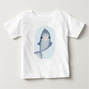 T-shirt Pour Bébé Enfants de Baby Shark garçons de l'enfant Salle su