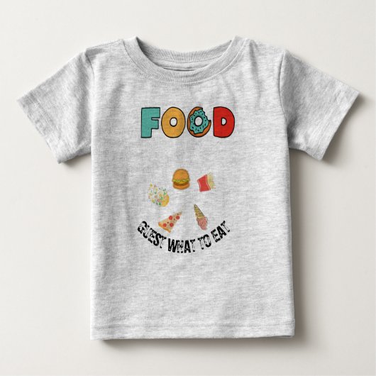 T-shirt Pour Bébé Enfants d'été Toddler Gris (Devant)