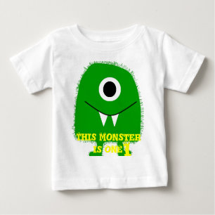 T-shirt Pour Bébé Enfants en bas âge/chemise monstre d'enfants
