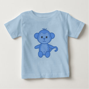 T-shirt Pour Bébé Enfants et bébé de singe du nouveau monde