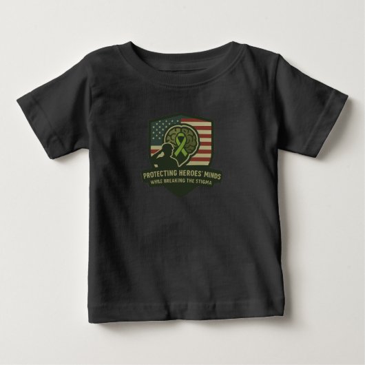 T-shirt Pour Bébé Enfants Opération Mind Shield Tee (Devant)