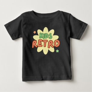 T-shirt Pour Bébé Enfants rétro
