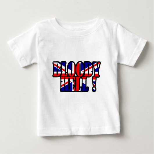 T-shirt Pour Bébé Enfer sanglant (Devant)