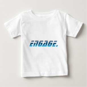 T-shirt Pour Bébé Engagez