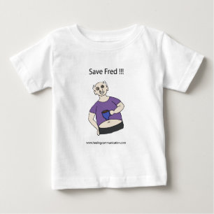 T-shirt Pour Bébé Enregistrer Fred