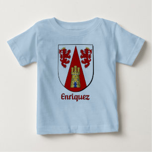 T-shirt Pour Bébé Enriquez Family Shield Infant biologique Creeper
