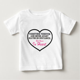 T-shirt Pour Bébé Ensemble pour toujours et jamais à part .......