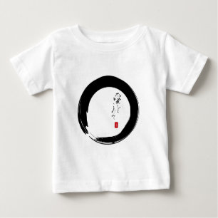 T-shirt Pour Bébé Enso avec texte kanji "With Love"