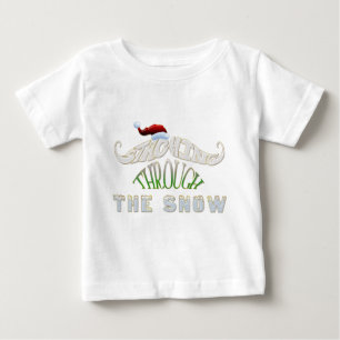 T-shirt Pour Bébé Entraînement à travers la neige