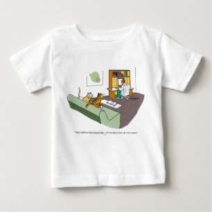 T-shirt Pour Bébé Entretien de chat
